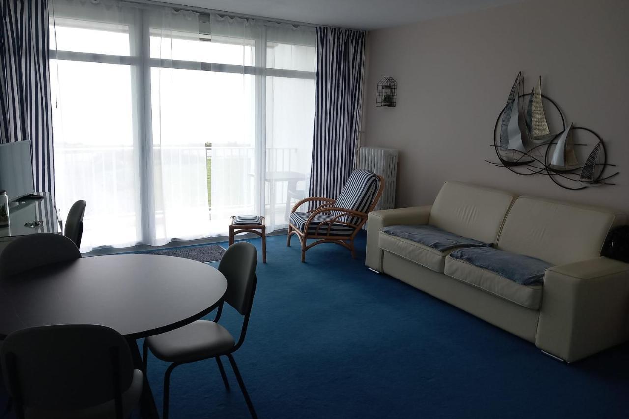 Grand Studio Vue Mer Dans Residence Des 3 Iles Pres De La Thalasso Quiberon Bagian luar foto